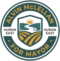 Alvin McLellan for Mayor logo